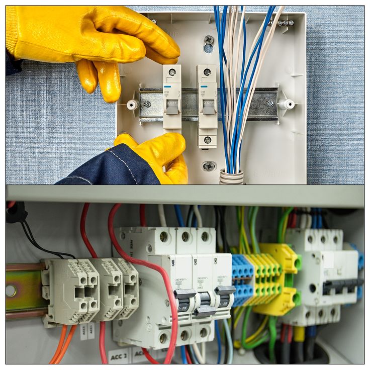 Circuit breakers and panel components